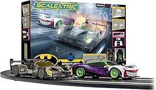 Scalextric Spark Plug - Batman vs Joker Slot Car Racing Set