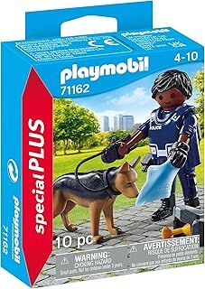 Playmobil 71162 Policeman with Research Dog