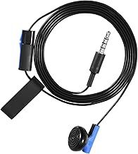 Earpiece, 3.5mm Gaming Earphone for Fit for Sony 4, Gaming Headset Headphone in-Ear Earbud with Mic Microphone for Controller
