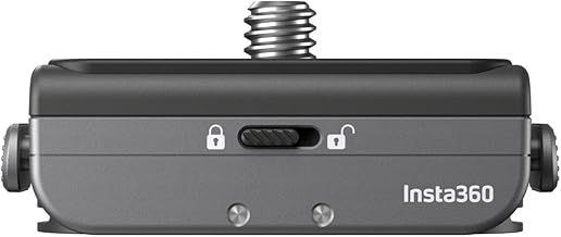 Insta360 Quick Release Mount, Compatible with Insta360 X3/ONE RS/ONE X2/ONE R/ONE X.