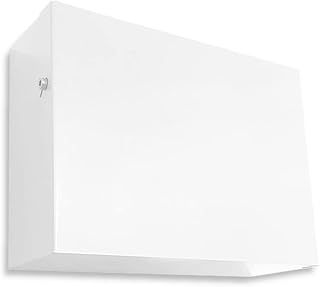 White Household Fuse Box Consumer Unit Cover - Electricity Box Cover for Home, New Build Property, Office and Industrial - (To Fit 380mm X 260mm X 130mm Box)