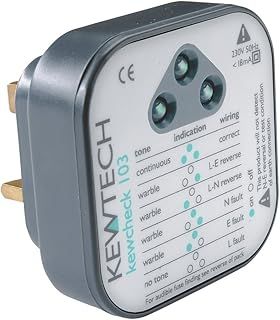 KEWCHECK103 Mains Wiring Socket Tester