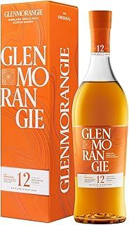 Glenmorangie The Original 12 Years Old Single Malt Whisky, Aged in Bourbon Casks, Gift Box, 70cl