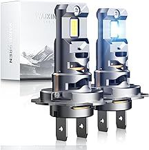 H7 Headlight Bulb, 60W 26000LM 6500K Cool White for Led Headlight Bulb, Halogen Replacement Bulb, Easy Installation, Pack of 2 (H7)