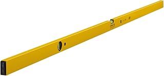 Stabila 2292 Spirit Level Type 70, 200 cm, Light Aluminium Profile, 1 Horizontal Level, 1 Vertical Level, Made in Germany, Yellow