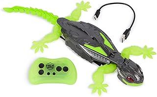 HEX BOTS Wall Crawler Gecko, Rechargeable Remote Control Robot Kids Toys, Climbs up Walls for Prank Toys and Games, RC Robot Toys for Boys & Girls Ages 4 & Up
