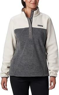 Columbia Women's Benton Springs 1/2 Snap Pullover, Fleece Pull Over