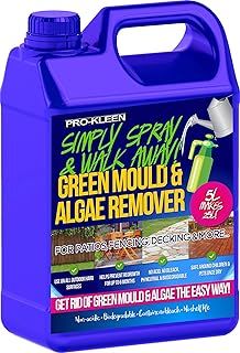 Pro-Kleen MY16 Patio Cleaner Simply Spray and Walk Away Green Mould and Algae Killer for Patios, Fencing and Decking 5 Litre Concentrate (Makes 25 litres)