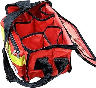 Red Haversack Emergency First Aid Bag with Front Pocket - Empty