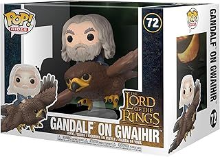 Funko POP! Rides: LOTR - Gwaihir With Gandalf - Lord Of the Rings - Collectable Vinyl Figure - Gift Idea - Official Merchandise - Toys for Kids & Adults - Movies Fans - Model Figure for Collectors