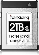 fanxiang 2TB CF express Type B Card, CFexpress Memory Card, Up to 1700MB/s Read, 1500MB/s Write, Compact Flash Card for Professional Photographer -CFE01