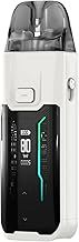 Vaporesso LUXE XR Max Vaping Kit, Long-Lasting 2800mAh Integrated Battery, 80W Max Output, LUXE XR Pod, GTX Mesh Coils, DTL & MTL, E Cigarettes, E Cig, Vaporesso Vaping, No Nicotine (White)