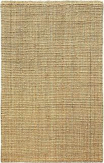 Natural Jute Rug - Modern Living Room Rug | Natural Fibre Jute Rug | Eco Friendly Woven Rug for Kitchen, Hallway, Bedroom | Natural - 200x290 cm