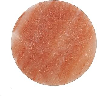 Himalayan Pink Salt Cooking Block for Hob BBQ Oven Round 20 x 20 x 5 CM Salthouse and Peppermongers