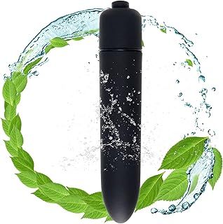BGMKE Soft Mini 10 Mode Bullet Vibrantorors for Women, S.ex S.t.imulator Adults Toys Travel Pocket Mini Size Waterproof Vibrat.o.r for Relaxing and Relieving Stress (Blacker)