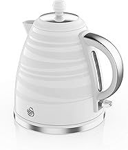 Swan SK31050WN, Symphony 1.7 Litre Jug Kettle with Rapid Boil, 3000 Watts, White