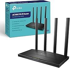 TP-Link Archer C80 AC1900 MU-MIMO Dual Band Wireless Gaming Router, Wi-Fi Speed Up to 1300 Mbps/5 GHz + 600 Mbps/2.4 GHz, Supports Parental Control, Guest Wi-Fi