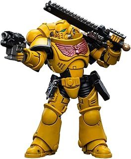 LEBOO JOYTOY Warhammer 40k First Captain of The Imperial Fists Sigismund, 12cm Collectible Figure Model Toys