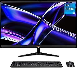 Acer Aspire C27-1800 All-in-One Desktop - Intel Core i5-12450H, 16GB, 1TB, Integrated Graphics, 27" Full HD, Windows 11, Black