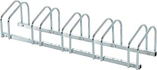 HOMCOM Bike Stand Parking Rack Floor or Wall Mount Bicycle Cycle Storage Locking Stand (5 Racks)