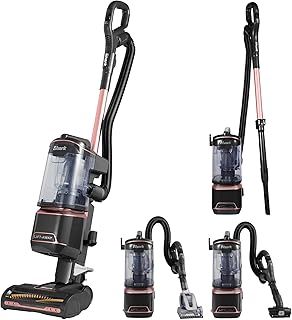 Shark Stratos Corded Upright Vacuum Cleaner 1.3L Pet Pro with Anti Hair Wrap Plus, Anti-Odour Technology, Powered Lift-Away, Anti-Allergen Complete Seal, 3 Attachments, 8m Cord, Rose Gold NZ860UKT