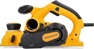 Electric Wood Planer 110mm 1000W Portable Hand Planer 16000 RPM 2 Reversible HSS Blades, 3 Meters Power Cord, for Carpentry Work DIY Quick Work of Any Project TOUGH MASTER