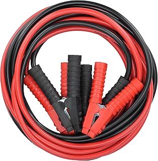 6M 1500AMP Heavy Duty Battery Jump Leads Professional Car Van Battery Booster Cables for HGV Cars Vans Truck,Jump Leads for Car Battery (6M 1500AMP)
