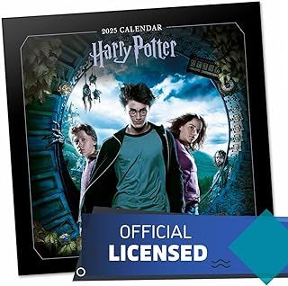 Grupo Erik Harry Potter Wall Calendar 2025 | 12" x 12" Square Calendar 2025, Wall Planner 2025, Family Planner Calendar 2025 | Harry Potter Calendar 2025, Harry Potter Merchandise