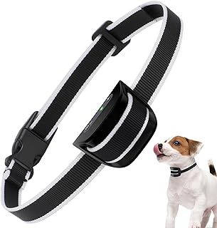Small Dog Bark Collar, Rechargeable Anti Bark Collar Harmless Bark Collar for Small Dogs, Anti Bark Collars for Dogs Training with 7 Adjustable Sensitivity, No Shock, Beep Vibration Mode, Black