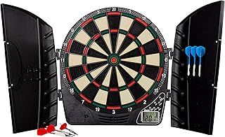 Franklin Sports Electronic Dart Board Sets - Soft Tip Electric Dartboard with Digital Scoreboard - (6) Darts Included