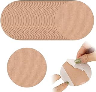 35pcs Sensor Covers for Dexcom G7, Stretch Cotton Cloth Glucose Monitor Patch Waterproof Libre 2 Adhesive Patches Glucose Monitor CGM Patches Compatible with Dexcom G7(Flesh Color)