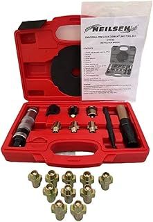 Universal Master Locking Wheel Nut Removal Tool Kit Remover With 10 Free Blades
