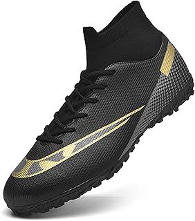 Football Boots Men's Astro Turf Trainers Outdoor High-Top Football Shoes Professional Athletics Sneakers Teenager Soccer Shoes