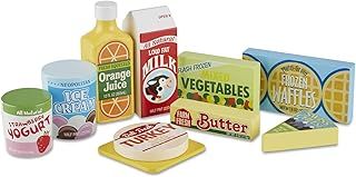 Melissa & Doug Wooden Fridge Food - 14076