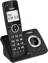 VTech ES2050 DECT Cordless Phone with Answering Machine,Call Block,Easy-to-Read Backlit Display,Landline Phone with 18 Hours Talk-time,Volume Booster,Handsfree Speakerphone,Speed Dial,Single Handset