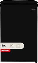 SHARP SJ-UE080M4B-EN Undercounter Fridge, with Icebox, E Rated, 48 cm, Black