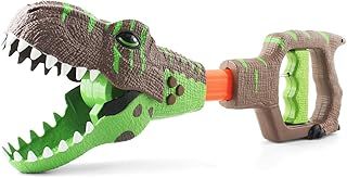 DINOBROS Dinosaur Chomper Toys for Kids with 3 Roar Sounds and Light Dinosaurs Grabber Claw T-Rex Snapper Fun Robot Hand Pincher Dino Game