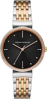 Armani Exchange Watch for Women, Three Hand Movement, 36 mm Multi Stainless Steel Case with a Stainless Steel Strap, AX5911
