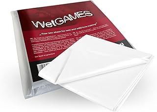 Joydivision Sexmax Wetgames Sex Sheet, 220 x 180 cm Width, White