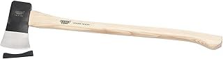 Draper Expert 1.1 kg Yankee Feeling Axe | 2.5lb Straight Grain Hickory Shafted Wood Chopping Hatchet | Ergonomic Wood Grip | 83978