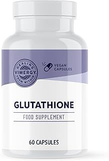 Vimergy Glutathione Capsules, 60 Servings - Natural Immune Supporting, Antioxidant & Detox Supplement - Gluten-Free, Kosher, Soy-Free, Vegan, Paleo Friendly