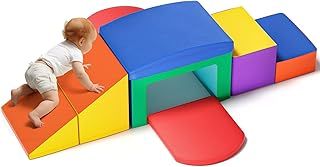 Baby Foam Motor Skills Module, Foam Cubes for Children, Educational Toys with PU Cover and EPE Filling (JM323)