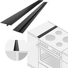 Silicone Stove Counter Gap Cover, 2 Pack 25 inch Heat Resistant Kitchen Stove Counter Silicone Gap Filler Cover Seals Spills Between Counter Stovetop Oven Washer Dryer and Washing Machine