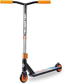 Two Bare Feet Stunt Scooter Wedge & Aztec Series - 360 Spin Pro Scooter, ABEC 9 Bearings, Lightweight Alloy Deck, High-Grip Wheels, Ideal for Tricks & Freestyle, Kids & Teens