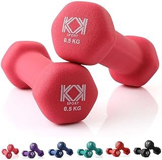 Neoprene Dumbbells for Home, and Gym- Hand Weights Dumbbells for Exercise, Fitness, Training, and Weight Lifting
