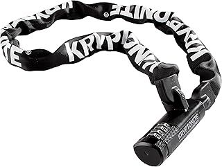 Kryptonite Keeper 712 Combo Bike Chain Lock, 4 Feet Long 7mm Steel Chain Heavy Duty Anti-Theft Bicycle Chain Lock, 4-Digit Resettable Combination Lock for E-Bike Scooter Road Mountain Bikes