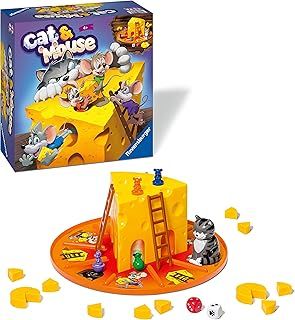 Ravensburger Cat & Mouse Board Games for Children Age 4 Years Up - 2 to 4 Players