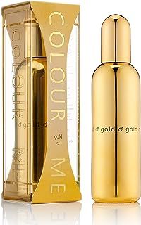 COLOUR ME Gold Homme Perfume for Men. 100 ml Eau de Parfum Men, Luxury Fragrance - Mens Aftershave, Long Lasting Fragrance for Men by Milton-Lloyd