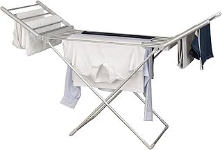 Status Heated Clothes Airer | Aluminium Clothes Drying Rack | Winged Electric Clothes Dryer Rack | AHCA-220W1PKB