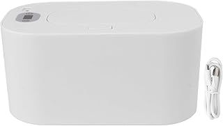 Wusdayer Baby Wipe Warmer,Wet Wipe Warmer,Constant Temperature Portable Wipe Heater Temperature Adjustment Warm Keeper Dispenser (White)